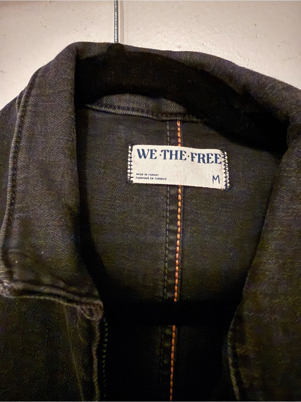 We The Free Jayce Denim Flare Jumpsuit - Size M - Picture 7 of 7